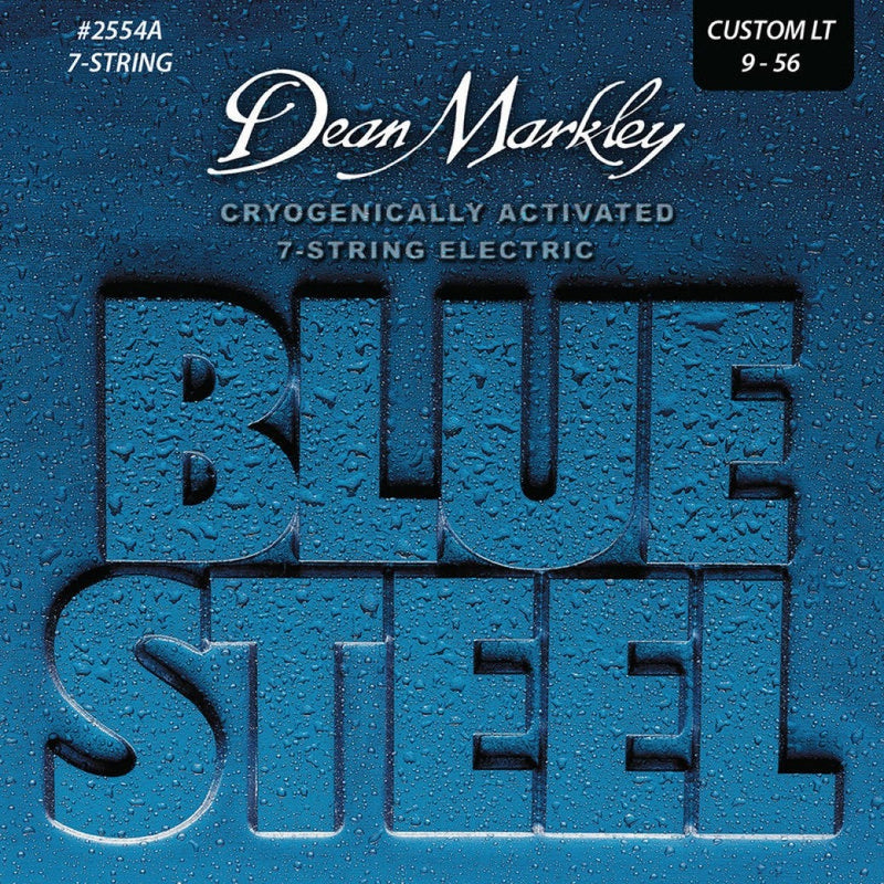 Dean Markley Blue Steel Electric Guitar 7 String Set Custom Light 9-56
