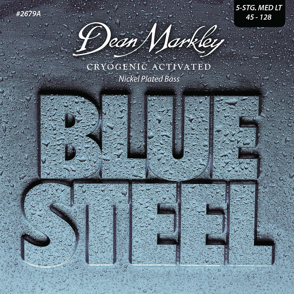 Dean Markley Blue Steel NPS Bass Guitar Strings Medium Light 5