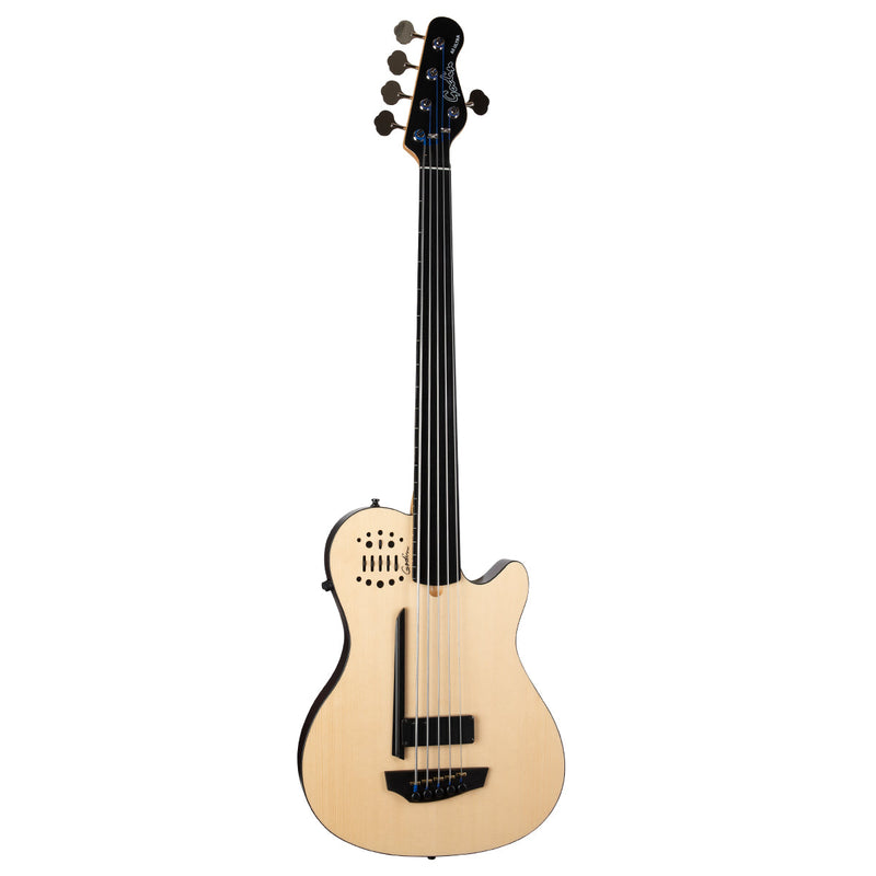 Godin A5 Ultra Semi-Acoustic Fretless Bass Guitar