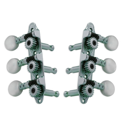 Grover Sta-Tite Mini Machineheads ~ Chrome