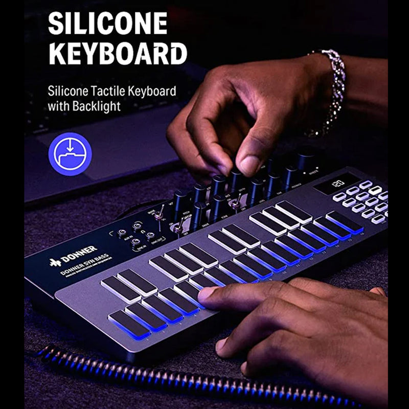 Donner ESSENTIAL Analog Bass Synthesiser and Sequencer