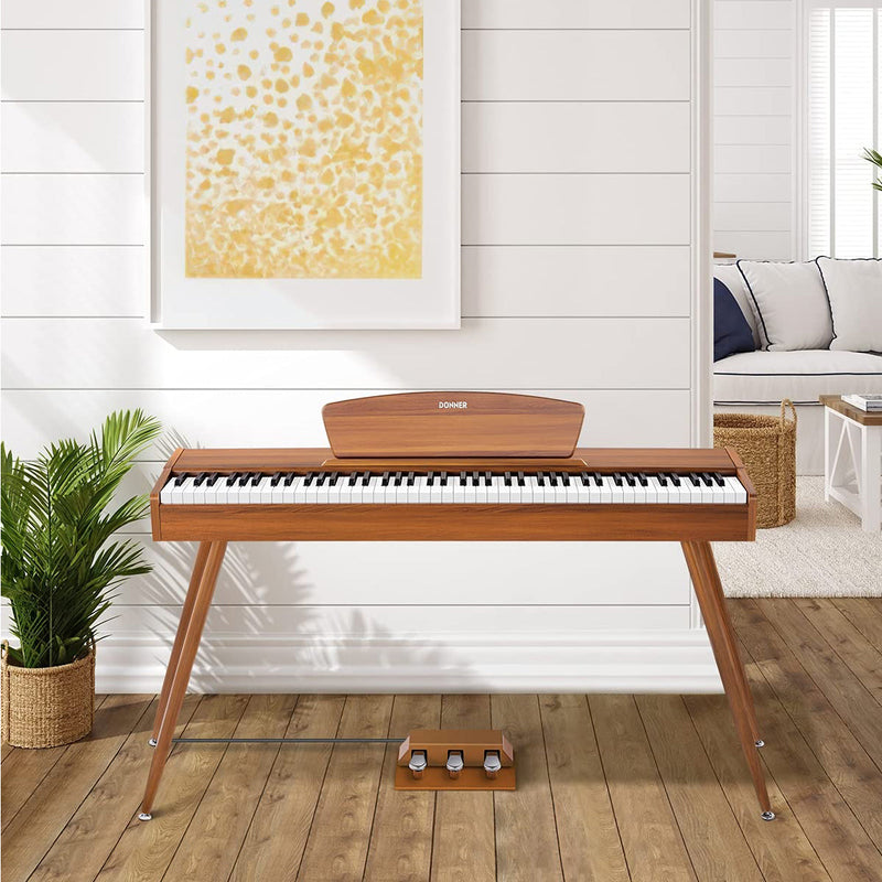 Donner DDP80 ~  Digital Piano - Walnut