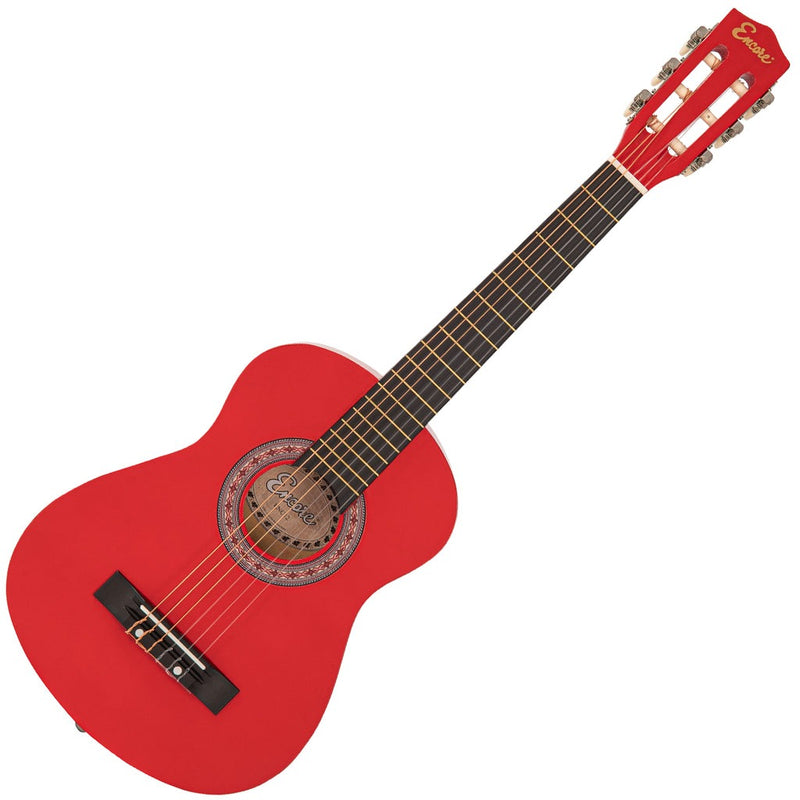 Encore Junior Size 30" Classic Guitar ~ Red