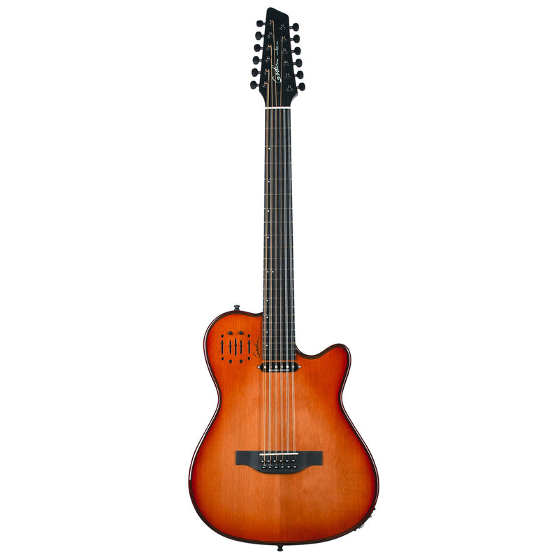 Natural Godin A12 Ultra Deluxe 12-String Electric Guitar