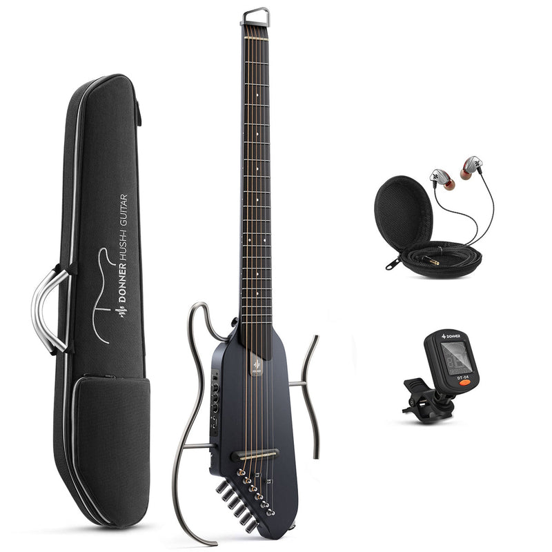 Donner HUSH-I Guitar ~  Black