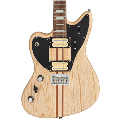 Vintage REVO Series 'Integra' Left-Hand Guitar ~ Satin Natural