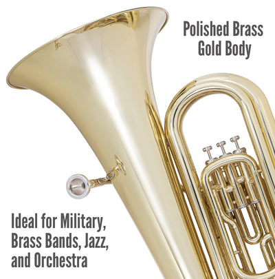 Odyssey Debut 'Bb' Tuba Outfit with Case