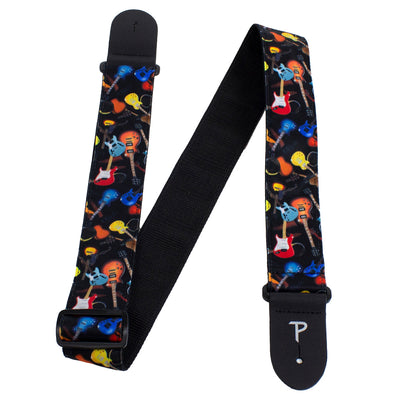 Perri's 2" Fabric Guitar Strap ~ Guitars All Over