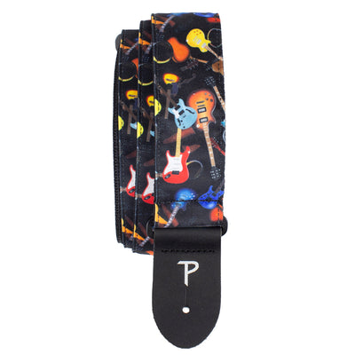 Perri's 2" Fabric Guitar Strap ~ Guitars All Over