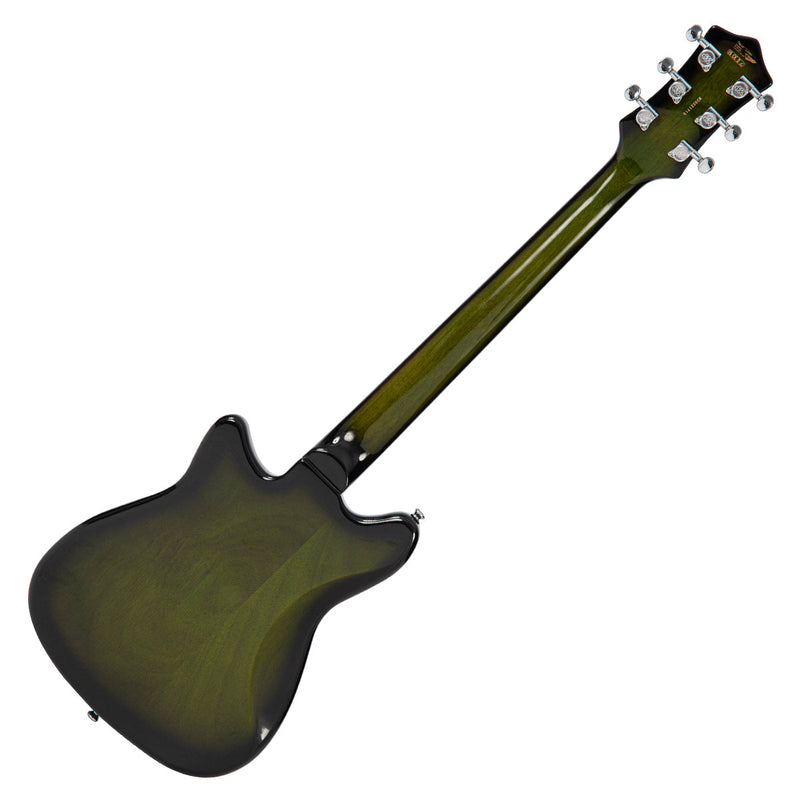 Greenburst Rapier Mercury Electric Guitar