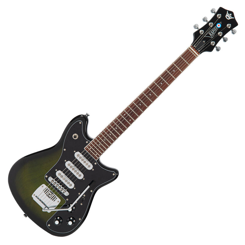 Greenburst Rapier Mercury Electric Guitar