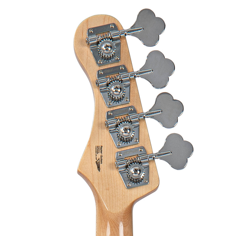 Metallic Silver Rapier Symphonic Bass Guitar