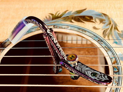 Shubb 50th Anniversary Edition Capo ~ Violet Sky