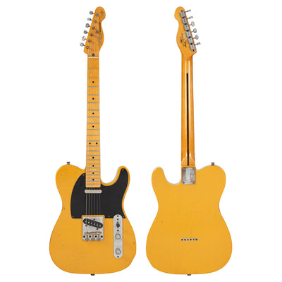 Butterscotch Cracked Lacquer Vintage V52 ProShop Unique Electric Guitar