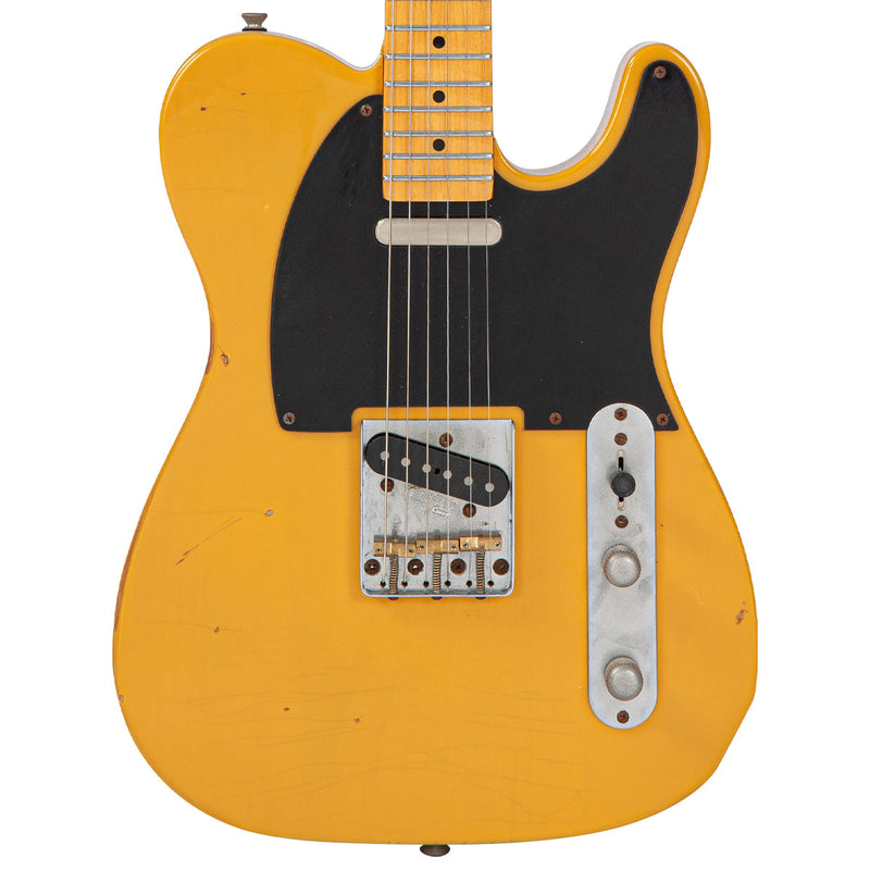 Butterscotch Cracked Lacquer Vintage V52 ProShop Unique Electric Guitar