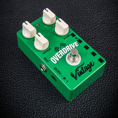 Vintage Overdrive Effects Pedal