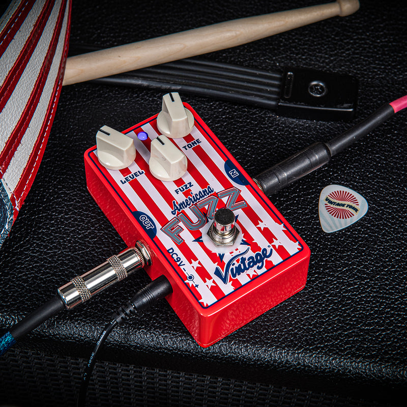 Vintage Americana Fuzz Effects Pedal