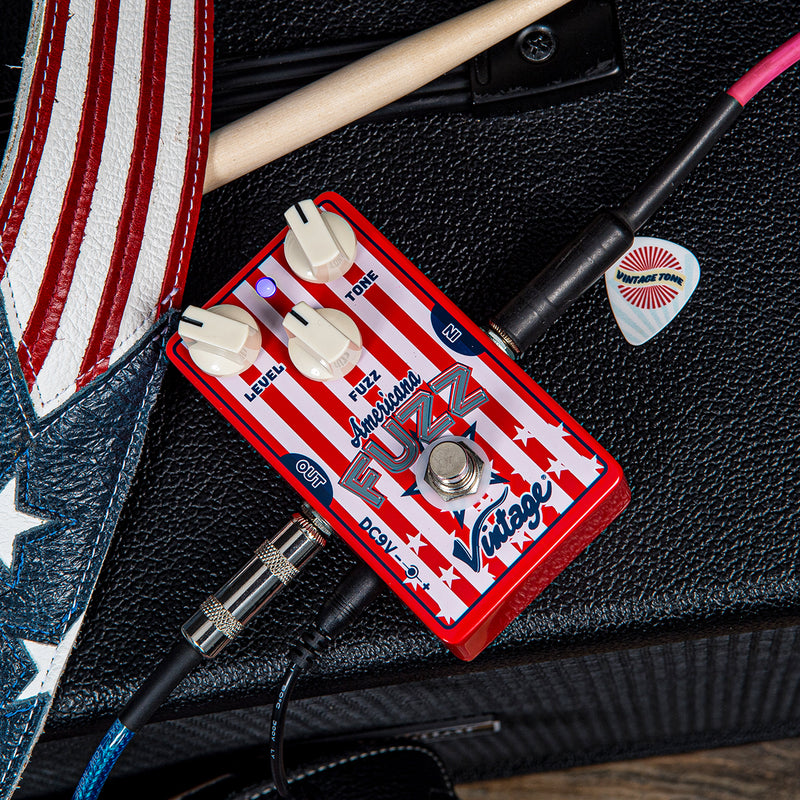Vintage Americana Fuzz Effects Pedal
