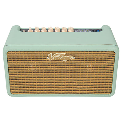 Vintage Retro 25W Guitar Amplifier with DSP ~ Mint Green