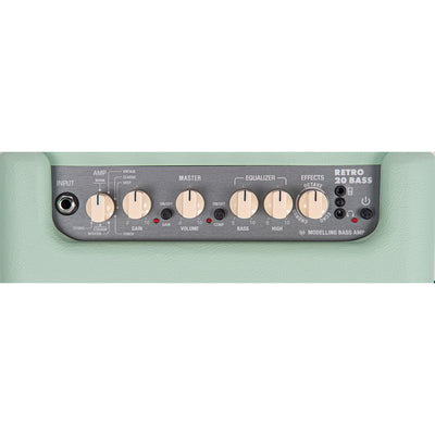 Mint Green Vintage Retro 20W Bass Combo with DSP
