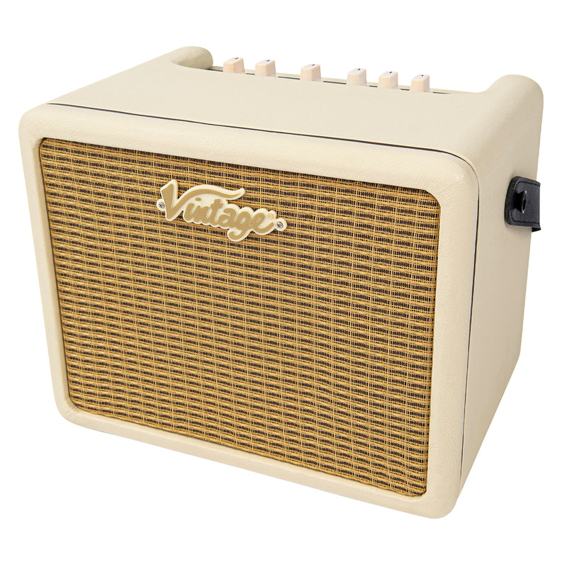 Vintage White Vintage Retro 20WBass Combo with DSP