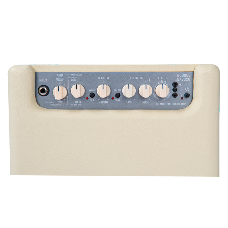 Vintage White Vintage Retro 20WBass Combo with DSP