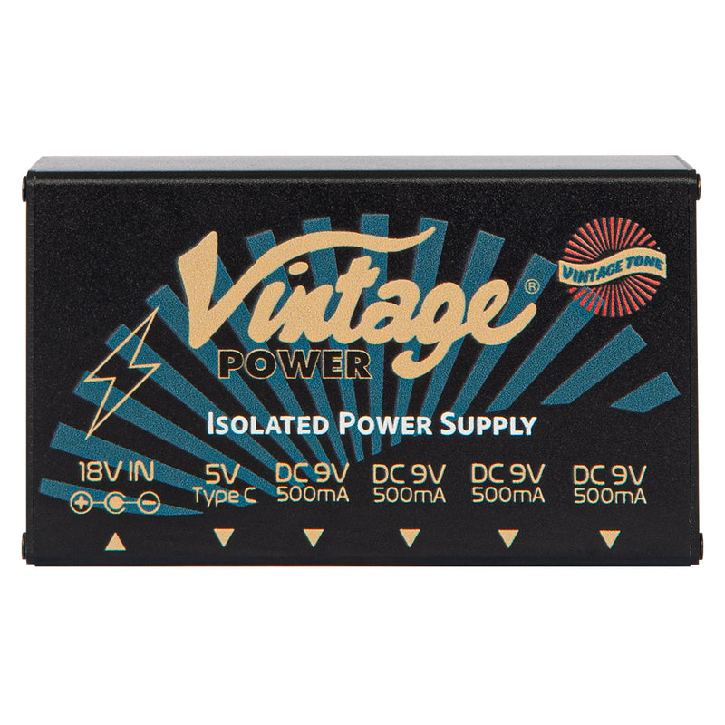 Vintage Effects Pedal Multiple Output Power Supply