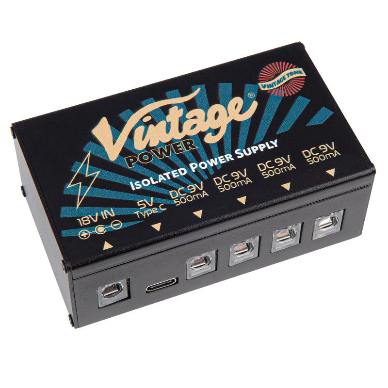 Vintage Effects Pedal Multiple Output Power Supply