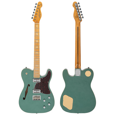 Metallic Green Vintage REVO Series 'Midline' Electric Guitar