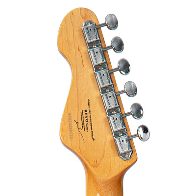 Vintage REVO Series Galactica Electric Guitar ~ Firenza Red