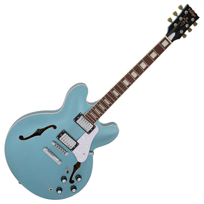 Gun Hill Blue Vintage Limited Edition VSA500 ReIssued Semi-Acoustic Guitar