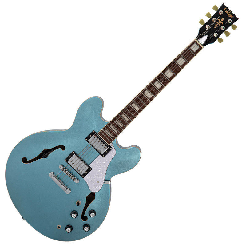 Gun Hill Blue Vintage Limited Edition VSA500 ReIssued Semi-Acoustic Guitar
