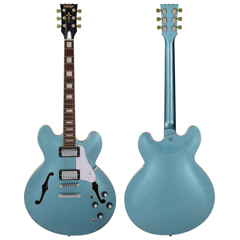 Gun Hill Blue Vintage Limited Edition VSA500 ReIssued Semi-Acoustic Guitar