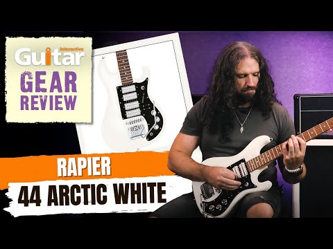 Rapier 44 Electric Guitar ~ Arctic White