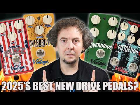 Vintage Overdrive Effects Pedal