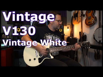 Vintage V130 ReIssued Electric Guitar ~ Vintage White