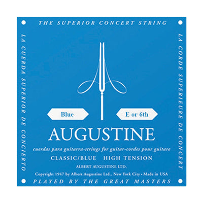 Augustine A6BL Classic Blue Single String - E/6th