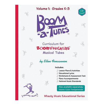 Boomwhackers Boom-A-Tunes CD ~ Volume 1
