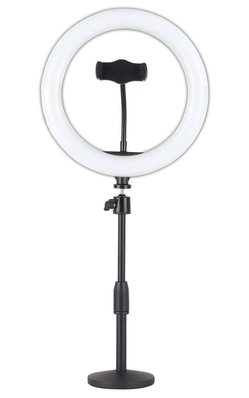 Ulanzi 10 Inch Ring Light with Stand and Magnetic Phone Mount |  Professional Live Streaming Light | Photography Lighting