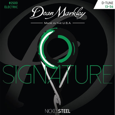 Dean Markley Drop Tune 13-56 NickelSteel Electric Signature Series String Set