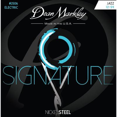 Dean Markley Jazz 12-54 NickelSteel Electric Signature Series String Set