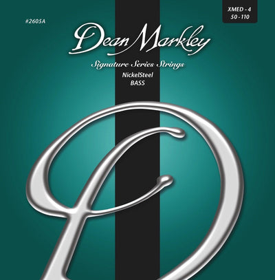 Dean Markley NickelSteel Signature Bass Strings Extra Medium 4-String 50-110