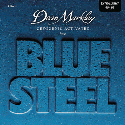Dean Markley Blue Steel Bass Guitar Strings Extra Light 4 String 40-95