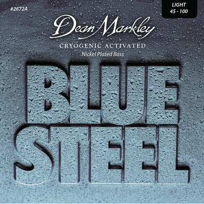 Dean Markley Blue Steel NPS Bass Guitar Strings Light 4 String 45-100
