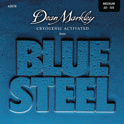 Dean Markley Blue Steel Bass Guitar Strings Medium 4 String 50-105