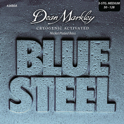 Dean Markley Blue Steel NPS Bass Guitar Strings Medium 5 String 50-128