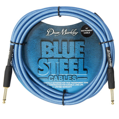 Dean Markley Blue Steel Instrument Cable ~ 10ft
