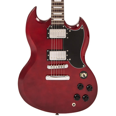 Encore E69 Electric Guitar ~ Cherry Red