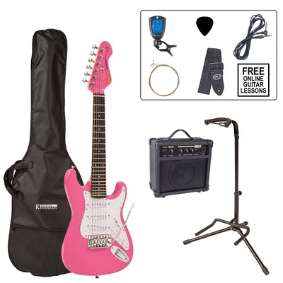 Encore 3/4 Size Electric Guitar Pack ~ Pink