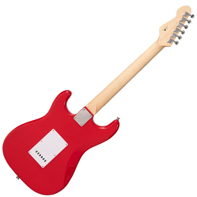 Mairants Electric Guitar ~ Gloss Red ~ Free Clip on Tuner Included!